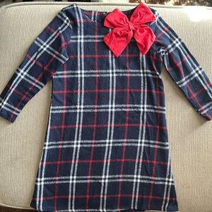 A.T.U.N. Girls Plaid A-Line Dress